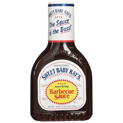 스위트 베이비 레이 바베큐소스 425ml Sweet Baby Ray's Bbq Sauce, 1개