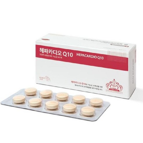 헤파카디오 Q10 60정, 1개, 1개, 면역/항산화