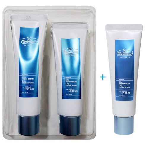 닥터벨머 어드밴스드 시카 수분 크림 60ml+40ml (선물포장무료), 60ml
