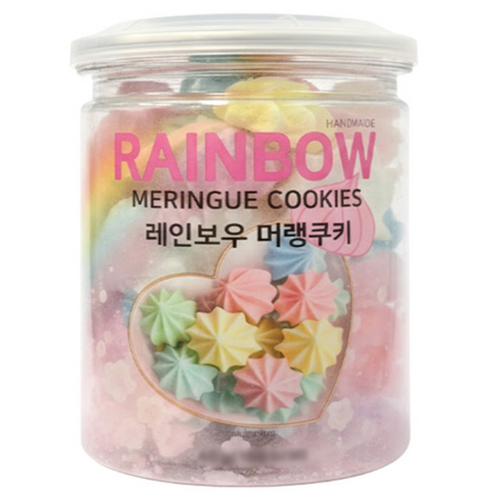 고운벗 레인보우머랭쿠키 40G