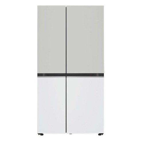 [LG 공식인증점] LG 디오스 오브제컬렉션 냉장고 S634MGW12Q, 단품, 단품없음 LG냉장고