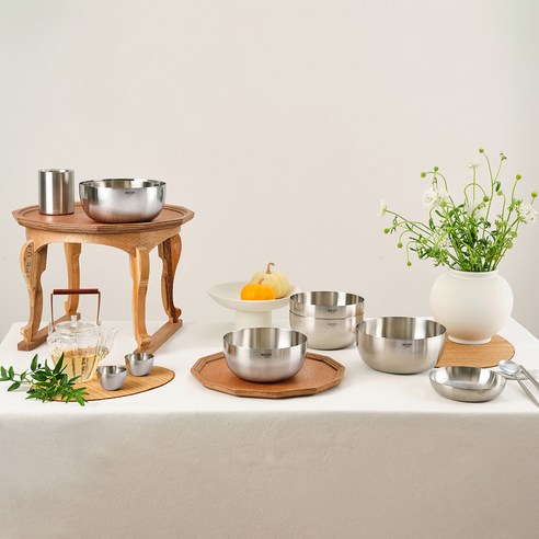 키친)그릇 로우볼12.14: 당신의 식탁에 품격을 더하는 스테인레스 316의 선택