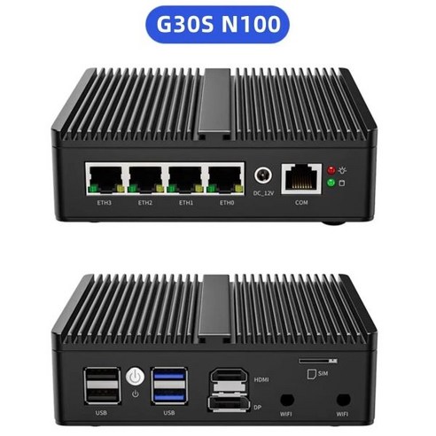 SZBOX Alder Lake-N100 팬리스 라우터 OPNsense 방화벽 서버 Windows 11 DDR5 NVME SSD pfSense 4 * i226 2.5 LAN G, 미국, NO RAM NO ROM NO OS, 2.NO RAM NO ROM NO OS 미국