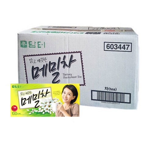 담터 메밀차 150g(1.5gX100T), 1.5g, 100개입, 1개 결명자차 효능