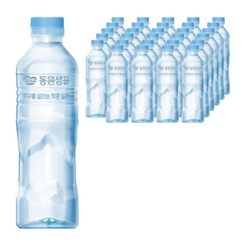 무라벨 동원샘물, 500ml, 46개