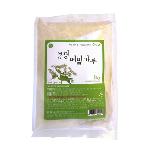 소애 봉평 메밀가루 1kg, 1개