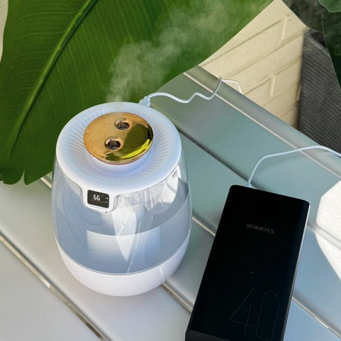 작지만 강력한 촉촉함, 헤이즈 에그포그 미니 가습기