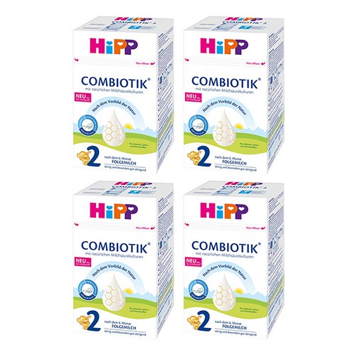 HIPP 힙분유 바이오 콤비오틱 2단계, 4통, 4통