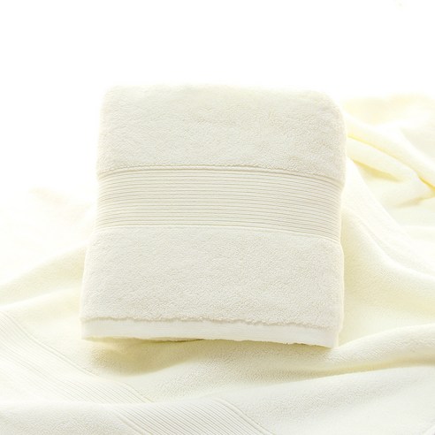 순면 목욕수건확대 두께 60g 성급 목욕수건 주문 제작 업체, 베이지, 70*140