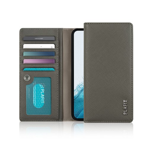 [OKㅣ강추] 플라핏 젠틀리 천연가죽 다이어리: 세련되고 실용적인 갤럭시 S23 액세서리 [OKNOWㅣ추천상품]