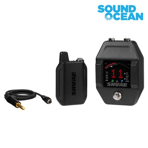 슈어 무선마이크 SHURE Wireless Microphone, GLXD16+(무선 기타페달)