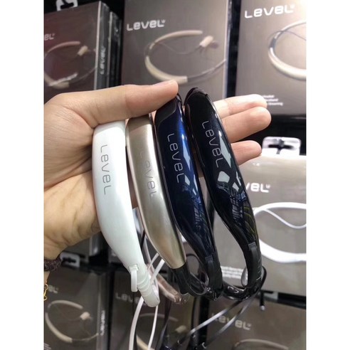 블루투스넥밴드 샤오미 무선 포함 레벨 블루투스 삼성용 스포츠 아이폰 마이크 음악 스테레오 핸즈프리 이어폰, 1)