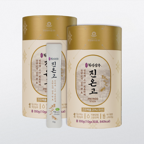 횡성삽주 진온고 (10ml x 30포) 2개 SET | 삽주 식품 백출 강원도 횡성 특산물, 300ml