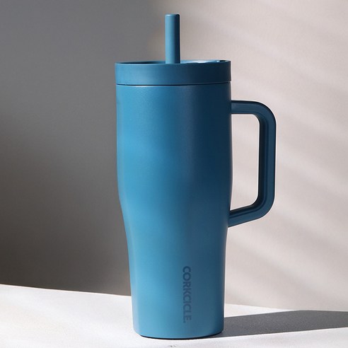 [잠금기능] 콕시클 크루저 cruiser 빨대 텀블러 손잡이 대용량 22oz, 1개, 650ml, North Shore