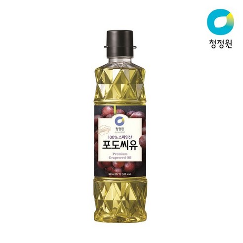 청정원 포도씨유(무색) 900ml, 1개