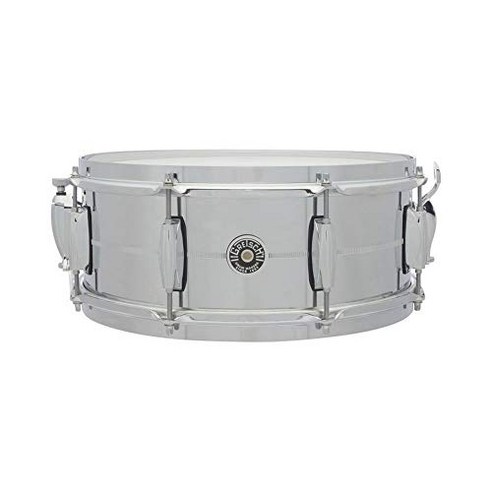 Gretsch Drums 상감 드럼 스네어 드럼 BROOKLYN Series Snare 금속 쉘 5.5×14 인치 GB4165S 스네어드럼14인치 Best Top5