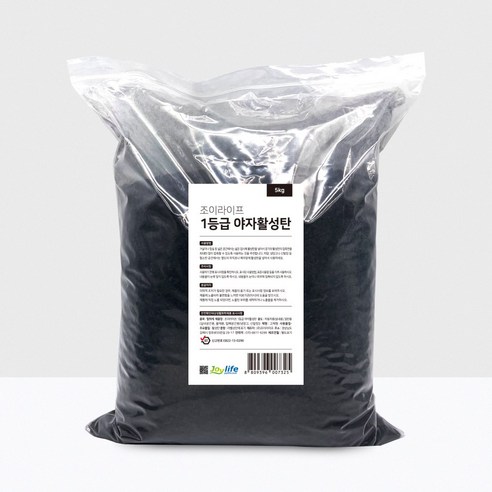 조이라이프 1등급 야자활성탄 활성탄 5kg, 1개