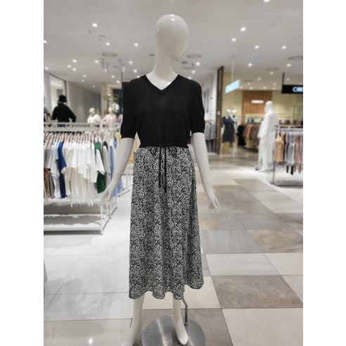 [올리브데올리브] 니트 배색 원피스 YW3MO336(1687713)