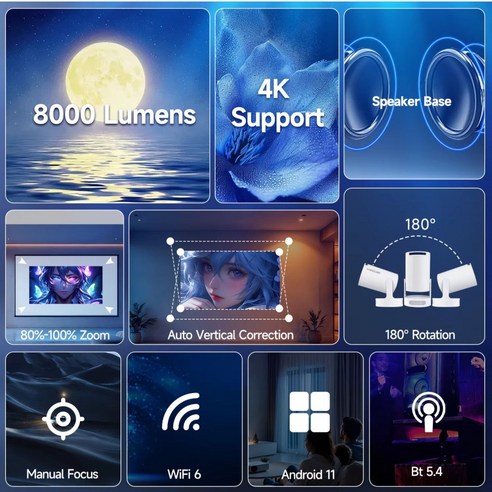 HY300 빔프로젝터로 언제 어디서든 나만의 영화관을!