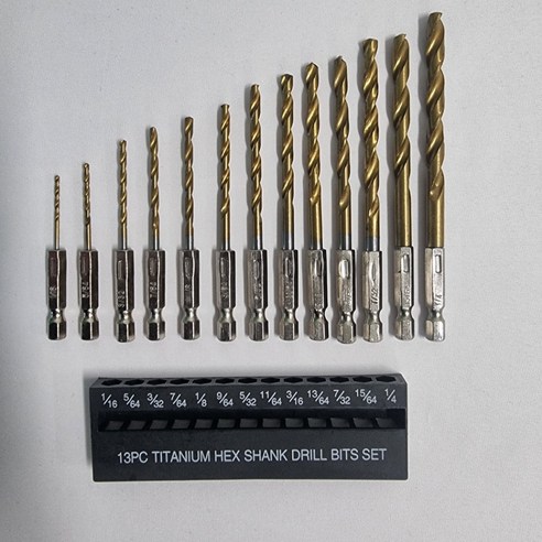 만능 드릴링 솔루션, 인픽 13종 드릴 비트 세트 탐구 드릴비트
