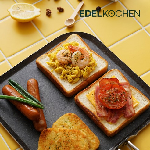 아침을 예술로 승화시키는 에델코첸 통3중 토스트 팬