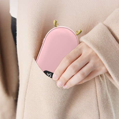 PYHO 손난로 충전식손난로 찜질팩 휴대용 전기 보조배터리 대용량 usb 충전용 전자핫팩 핸드워머