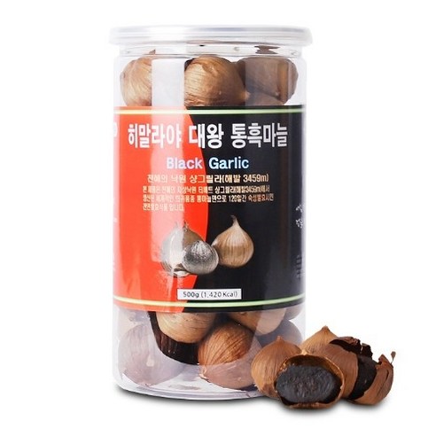 고이담은 히말라야 대왕 통흑마늘 숙성발효 천연발효식품, 500g, 2개