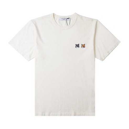 라벨루쏘 x 메종 키츠네 더블 폭스헤드 패치 티셔츠BU00103KJ0008 LA 라벨루쏘 x 메종 키츠네 더블 폭스헤드 패치 티셔츠BU00103KJ0008 LA