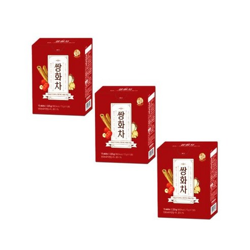 송원 쌍화차 15스틱 X3개 45티, 15g, 15개입, 3개