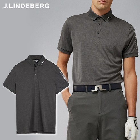 제이린드버그 골프웨어 남성 반팔 티셔츠 / 투어테크 레귤러 핏 폴로 GMJT06621 U228