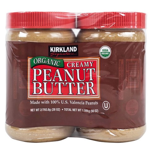 아침 식사가 매일 고민이라면? 커클랜드 유기농 땅콩버터로 든든하게! 코스트코땅콩버터