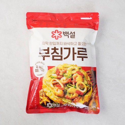 [메가마트]CJ 백설 부침가루 1kg, 1개