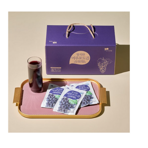 머루포도즙 100ml x 30포 2박스, 2개, 3L