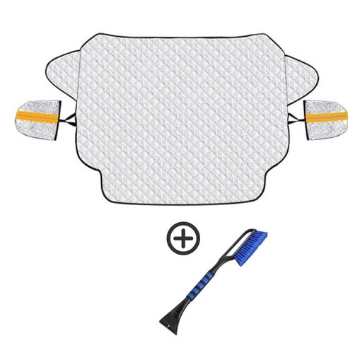 자동차 멀티성에제거기+성에방지커버 햇빛가리개, 성에제거기+커버