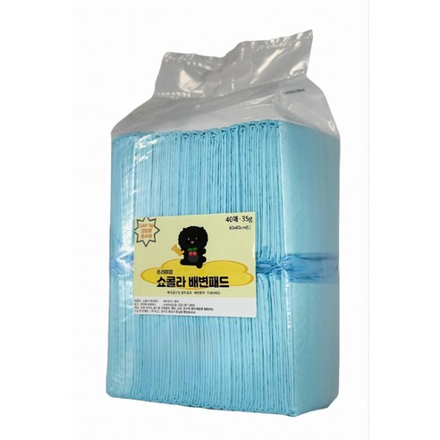 강아지의 위생적이고 편안한 배변을 위한 쇼콜라 프리미엄 배변패드