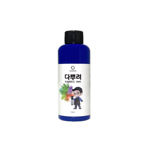 다뿌려 모자 염색약 모자염색 분사형 패브릭 신발 옷 가방 색복원 분무기 150ml, 블루