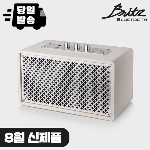 브리츠 블루투스 스피커 BZ-JB6608, 화이트