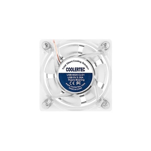 쿨러텍 USB-6025-CLG1 60mm USB 팬쿨러 usb쿨링팬 쿨러텍 USB-6025-CLG1 60mm USB 팬쿨러 usb쿨링팬
