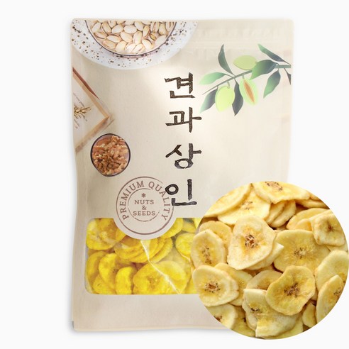 [견과상인]바나나칩 A 800g 깨끗하고 부드러운 달콤함, 1개