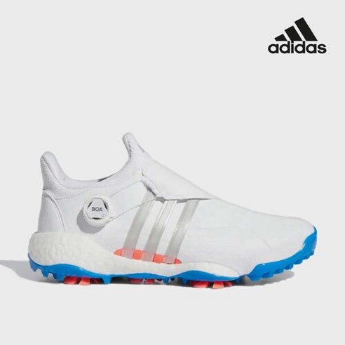 아디다스골프 여성 투어360 22 보아 골프화 화이트블루 GY5342