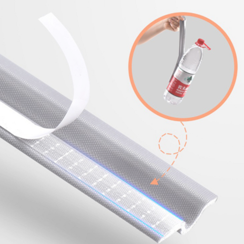 창문 틈새를 확실하게 막고 에너지 비용을 절감하는 3초쿨 창문형 에어컨 틈새막이