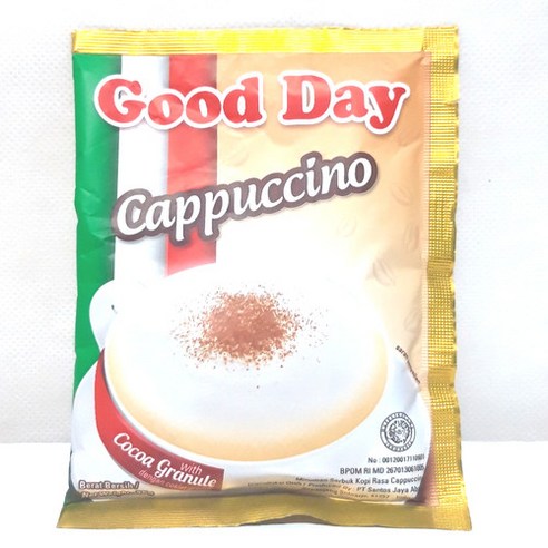 Good Day 카푸치노 초콜릿 과립 인스턴트 커피 30-ct 750 gr, 1개, 30개입, 750g