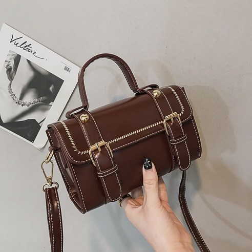 YAPOGI 여성 가방 2019 가을 새로운 서양식 Crossbody 작은 가방 인터넷 연예인 작은 검은 가방 질감 모든 일치 베개 YAPOGI