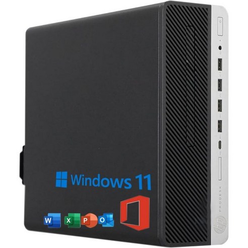 Refurbished Desktop PC ProDesk 600 G3 Core i57500 MS Office2019HBM.2 SSD 256GB 500GB Hard Drive 16, RAM16GB/256GB+500GB