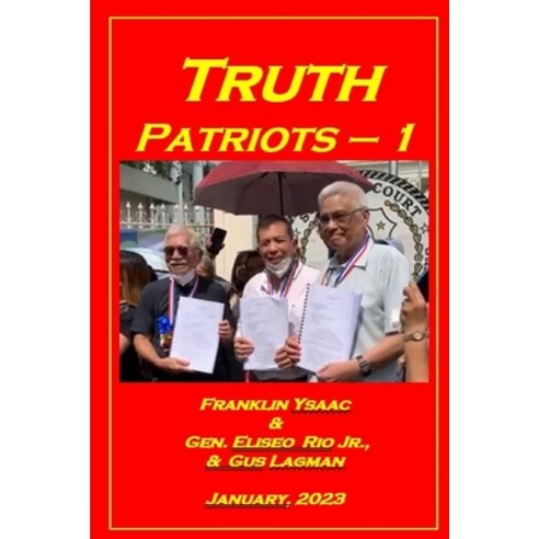 (영문도서) Truth Patriots-1 Paperback, Independently Published, English, 9798373518314