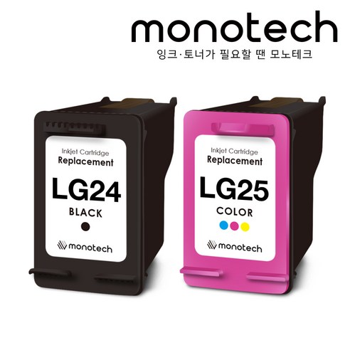 LG24 호환잉크 세트 대용량 LIP2250 LIP2230 LIP2210 LIP2270 LIP2290 CW, 1세트, LG24 검정+컬러/호환잉크