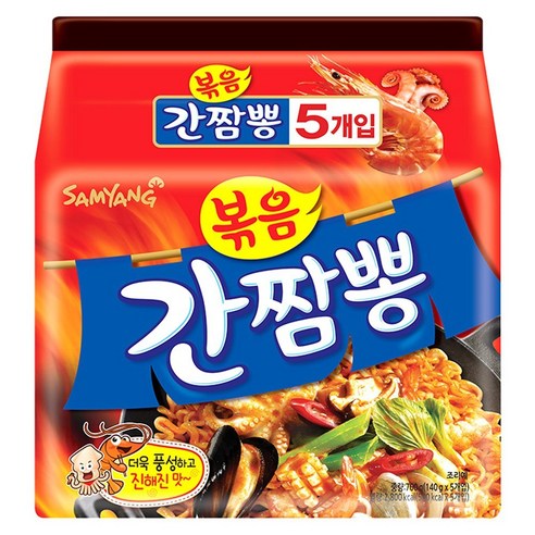 삼양 볶음 간짬뽕, 124개