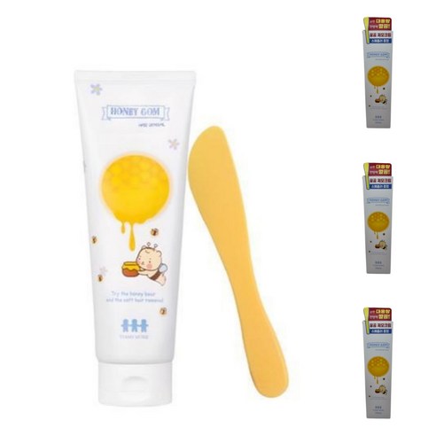 올리브영영 제모 왁싱 꿀곰 제모크림 hk445, 1개, 249ml