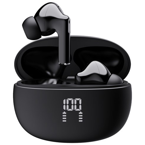 프랑스 톰슨 ENC 노이즈 캔슬링 LED 블루투스 6.0 이어폰 무선 방수