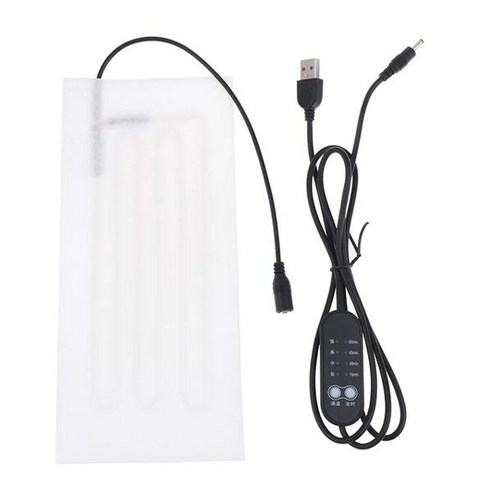 USB온열매트 USB 난방 패드 소형 5V 전기 천 히터 허리 복부 쿠션 애완 동물 워머